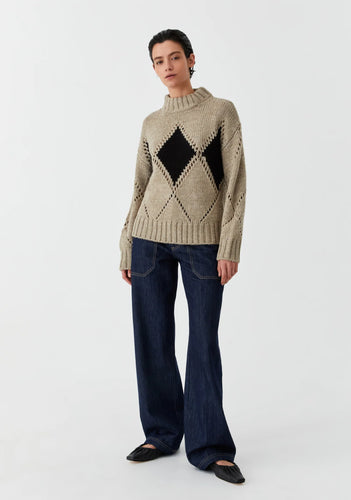 Morrison Eden Knit Pullover in Pebble