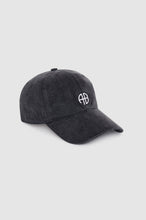 Load image into Gallery viewer, Anine bing Jeremy Baseball Cap - Washed Smoke Grey