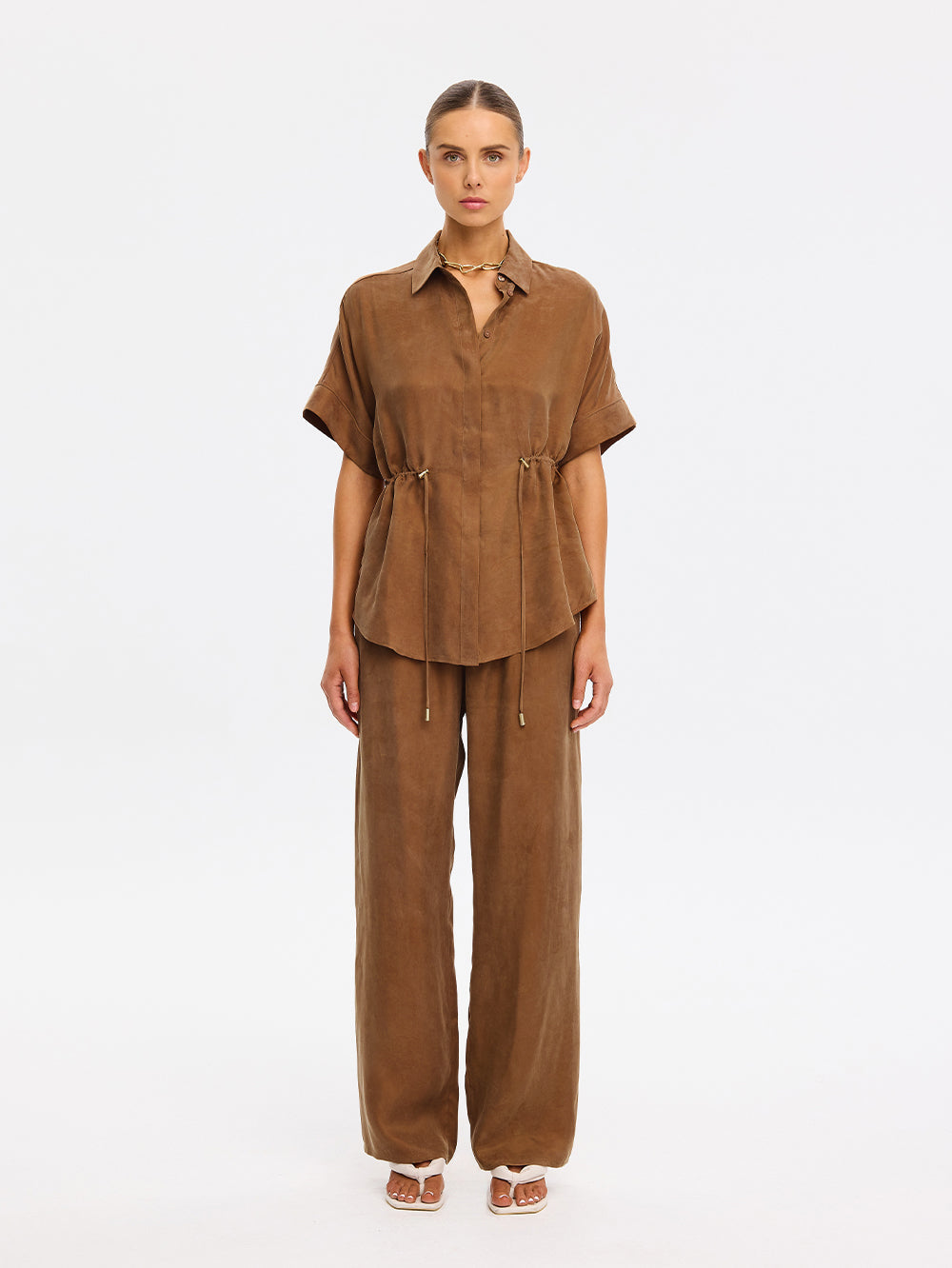 Kivari Jaxon Shirt Chocolate