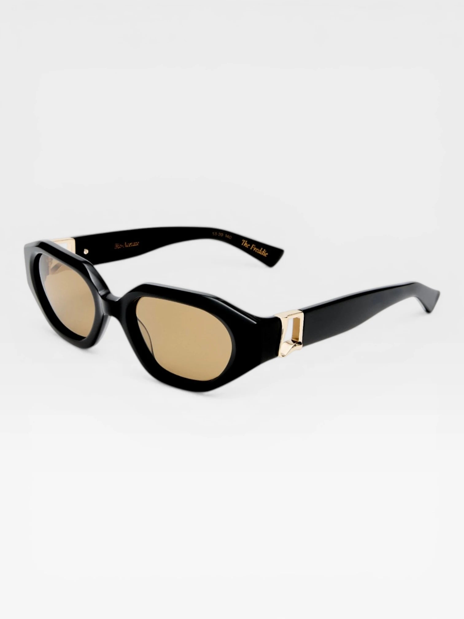Luv Lou Freddie Sunglasses Black