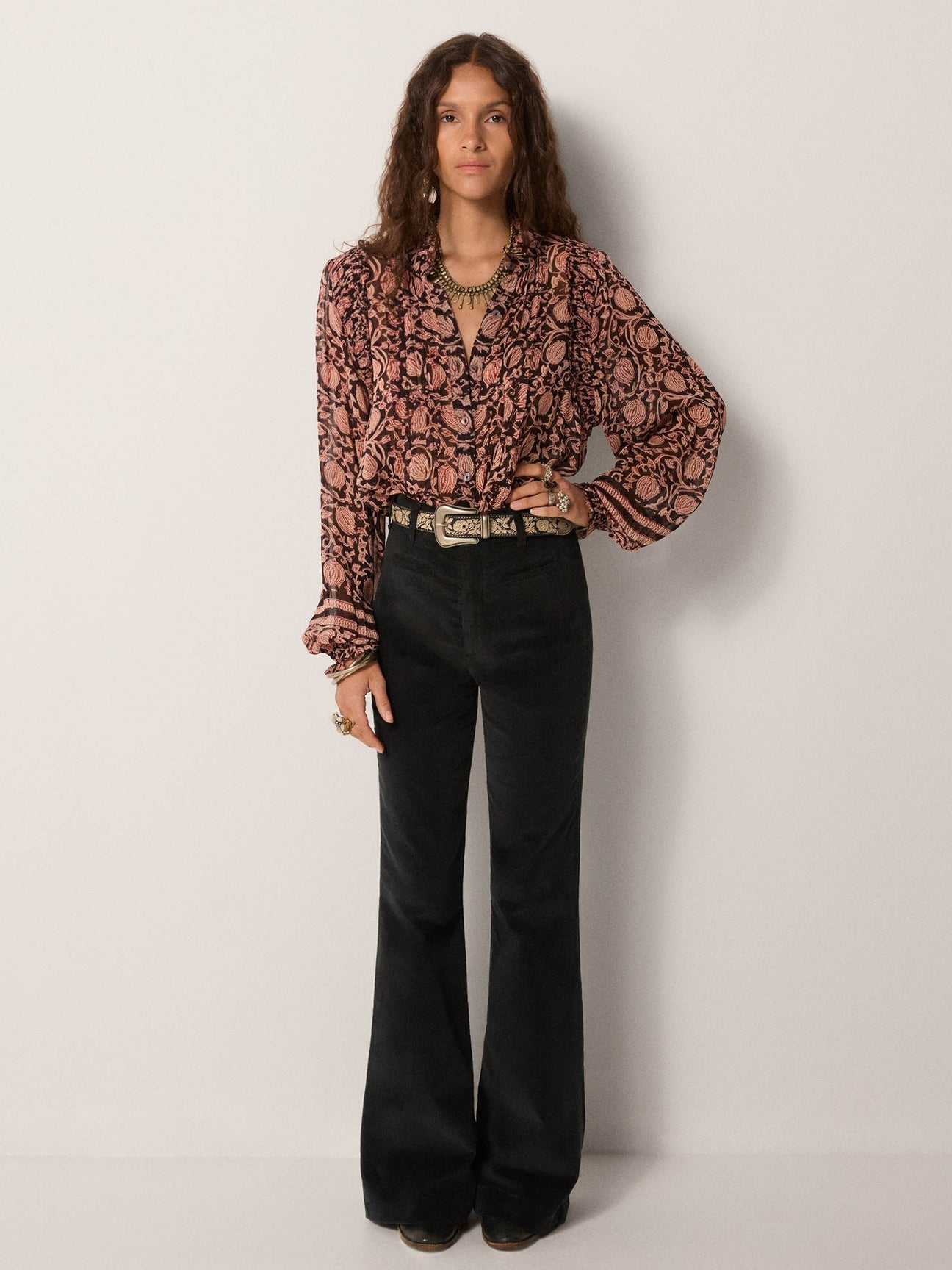 Maison Hotel Mia Blouse - Warhol