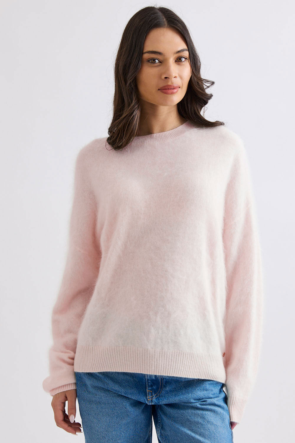 Mia Fratino Edith Crew Baby Pink