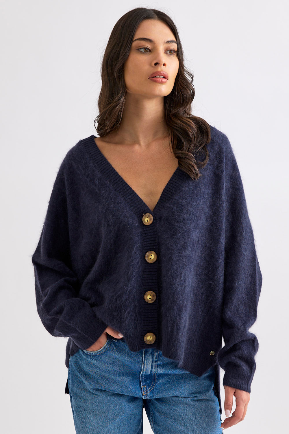 Mia Fratino Macy Cardi Midnight