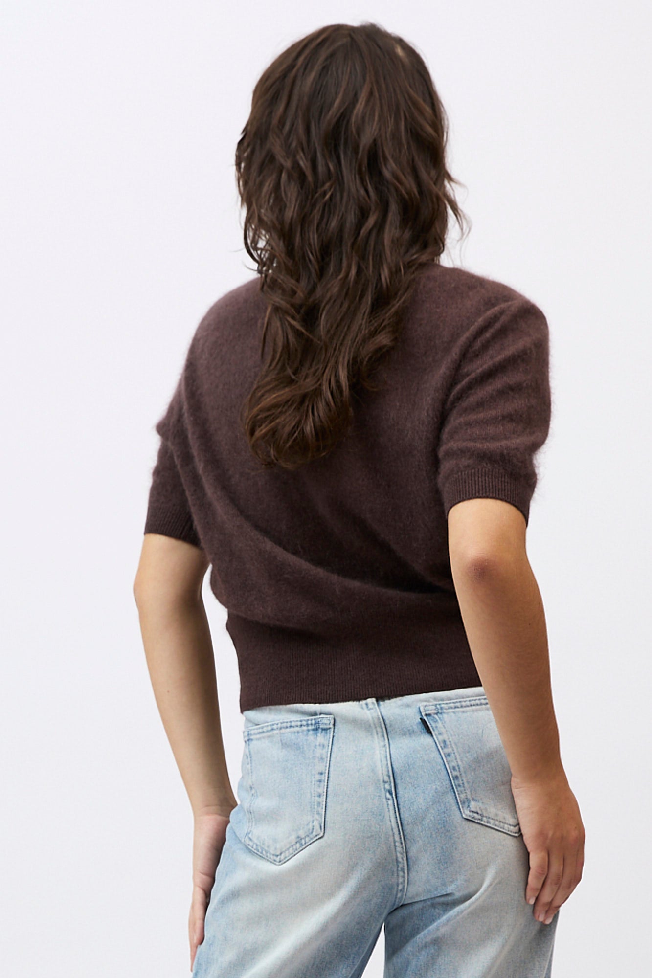 Mia Fratino Birdie Tee Dark Chocolate