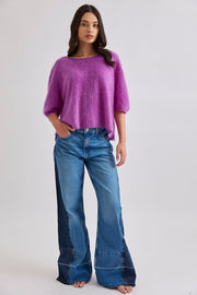 Mia Fratino Eliza Tee Electric Purple