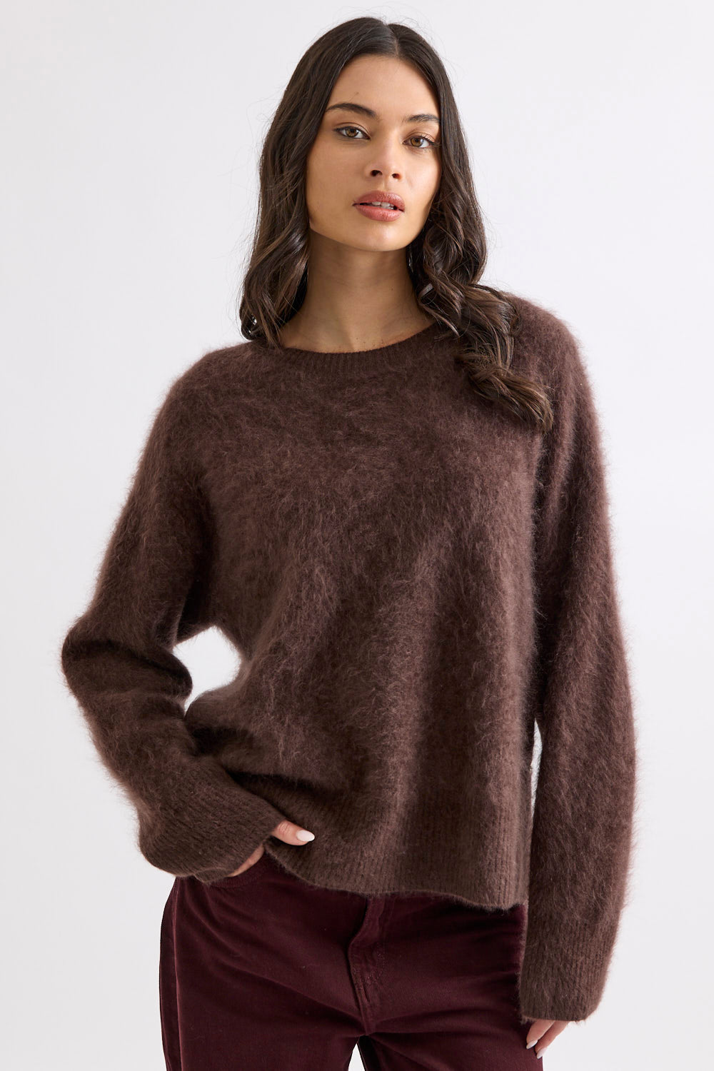 Mia Fratino Edith Crew Dark Chocolate