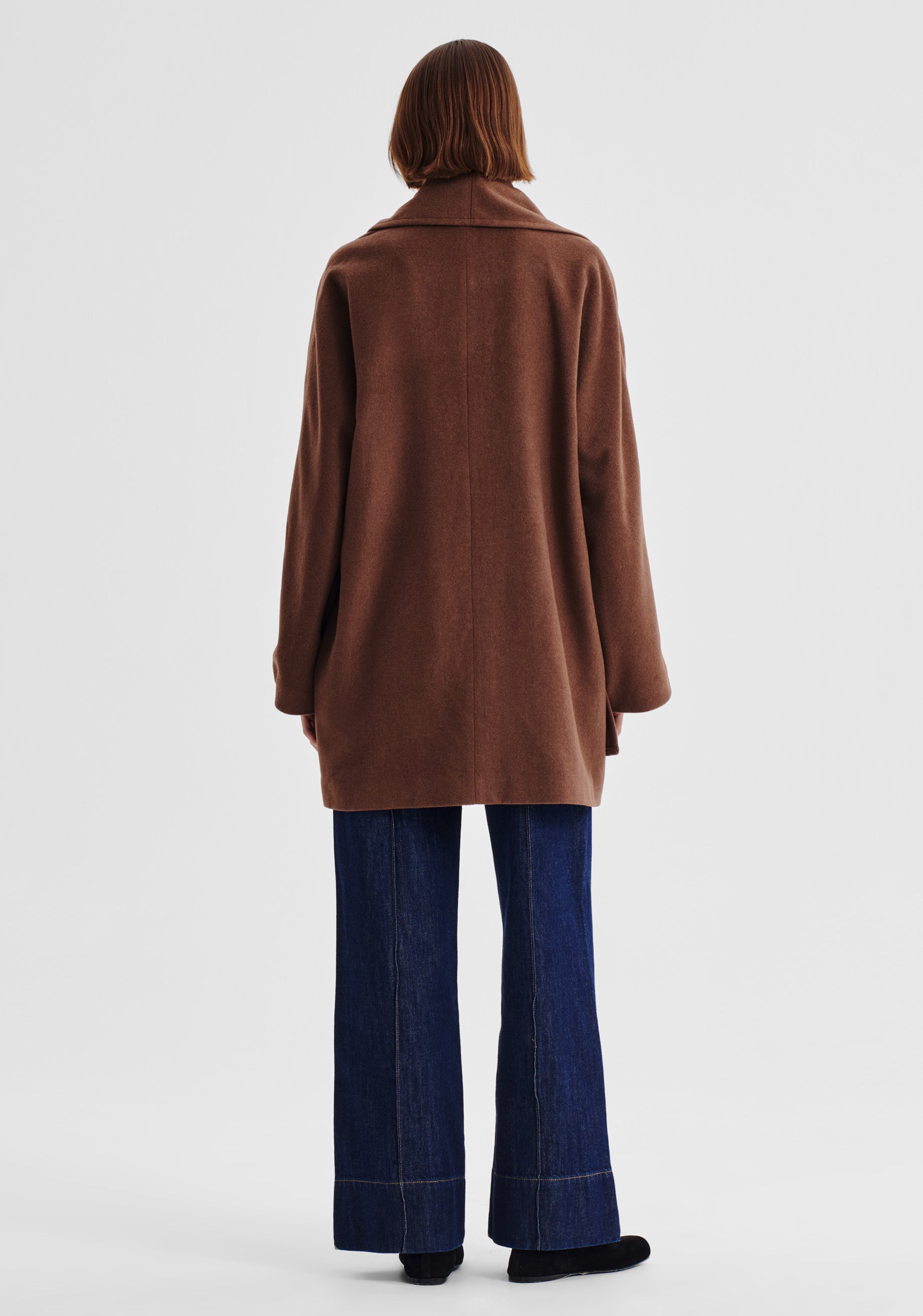 Morrison Etta Cape Coat - Nutmeg