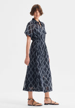 Load image into Gallery viewer, Morrison Arlo Shirt Dress Black