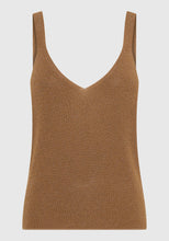 Load image into Gallery viewer, Morrison Cisco Knit Tank Toffee