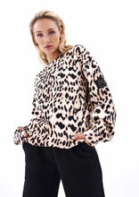 Load image into Gallery viewer, PE Nation Pursuit Sweat Leopard Print
