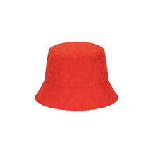 Load image into Gallery viewer, Lack of Color Palm Bucket - Cotton Bucket Hat in Red