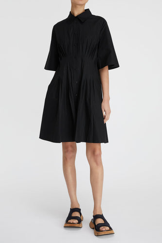 Lee Mathews Rosa Mini Dress - Black