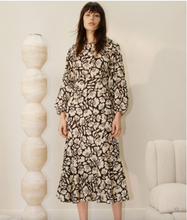 Load image into Gallery viewer, Morrison COYOTE LINEN MIDI DRESS PRINT