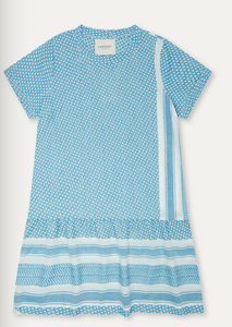 Summery Copenhagen Dress O 2 Short Sleeve in Bluejay
