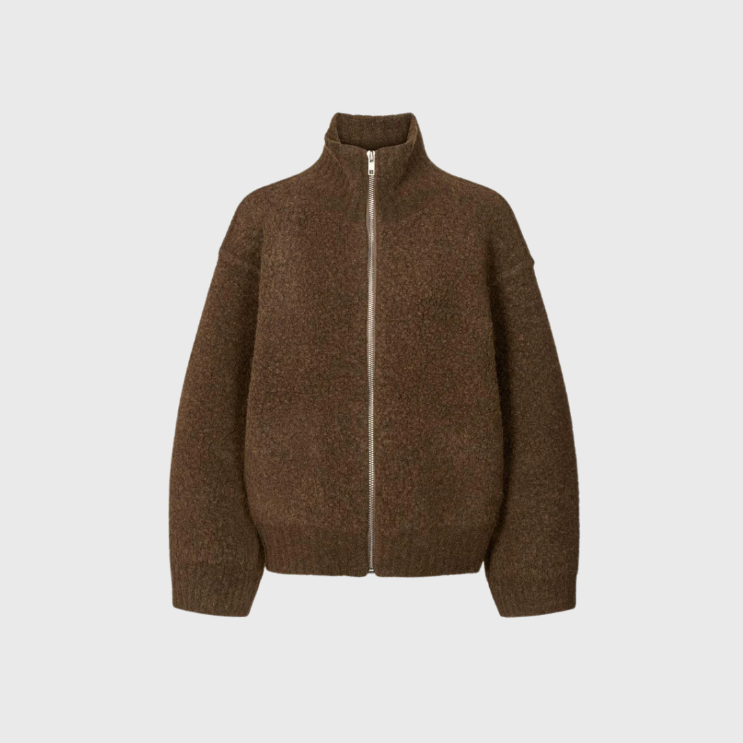 Rabens Saloner Sigal Jacket Dark Brown