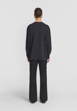 Load image into Gallery viewer, Viktoria and Woods Woods Longsleeve Tee Black