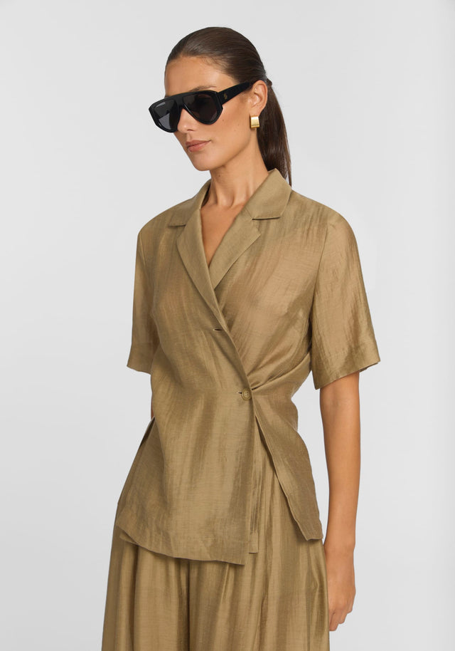 Viktoria and Woods Wolfhound Shirt Sage