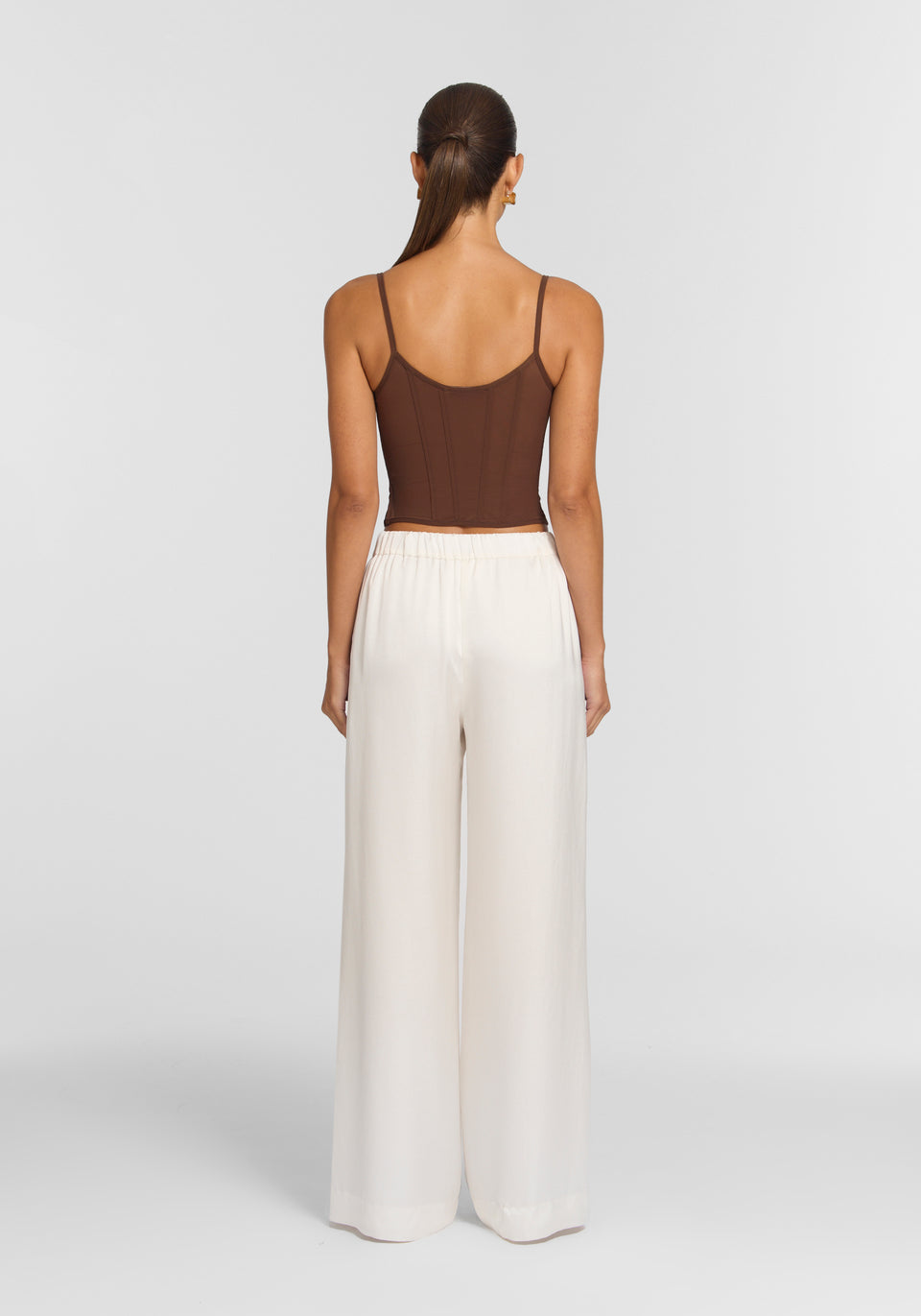 Viktoria and Woods Evocative Bustier Chestnut
