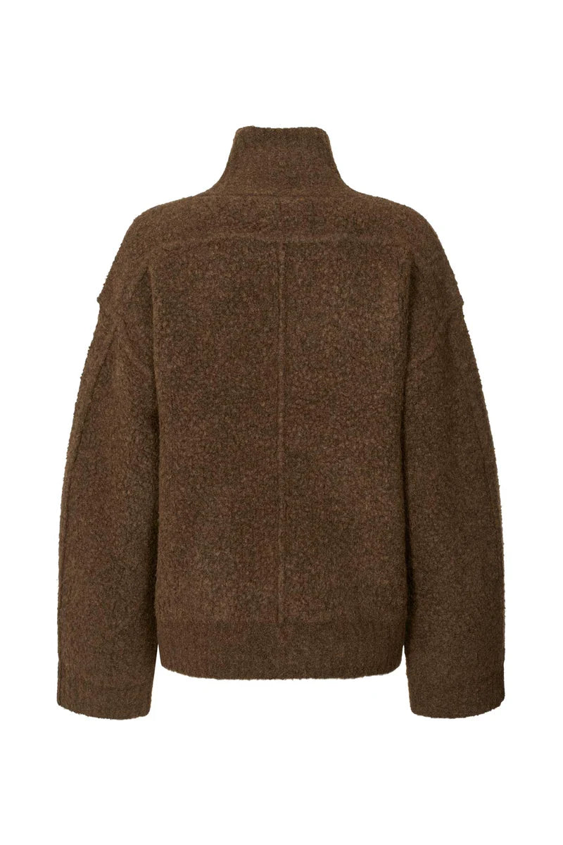 Rabens Saloner Sigal Jacket Dark Brown