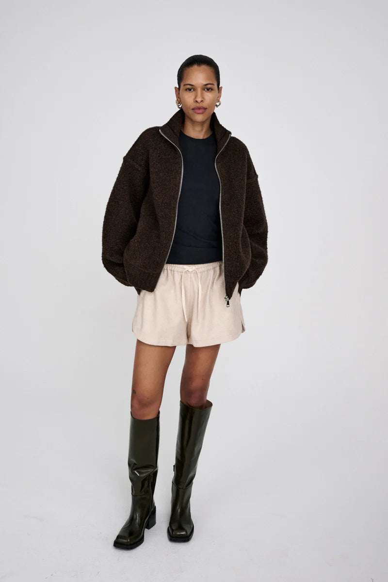 Rabens Saloner Sigal Jacket Dark Brown