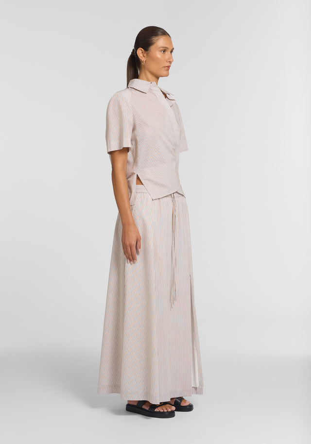 Viktoria and Woods Tenfold Skirt - Cosmos Stripe