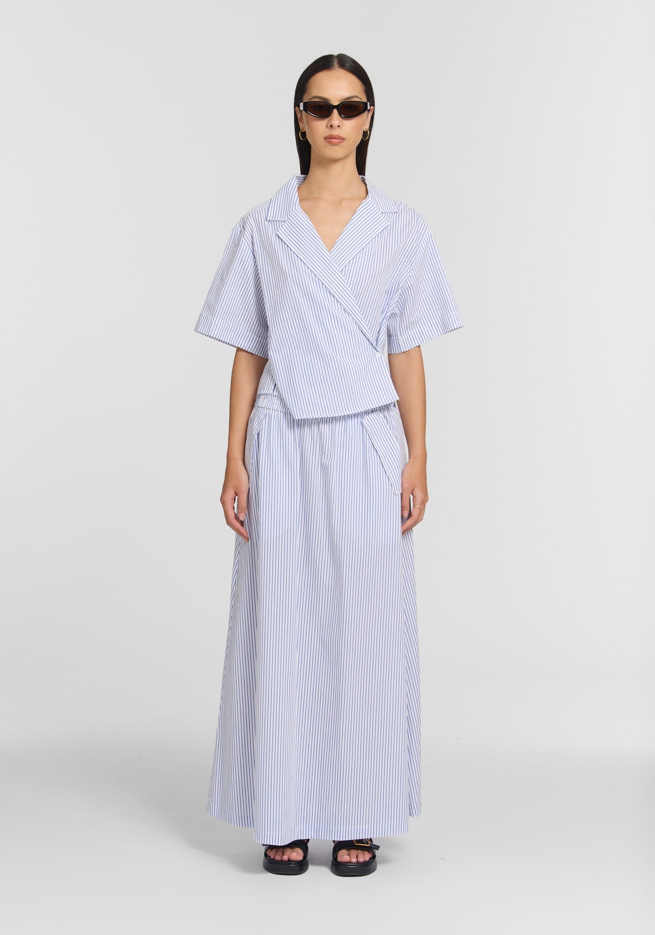 Viktoria and Woods Ezra Skirt - Maiden Stripe