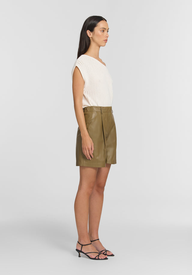 Viktoria and Woods Vulture Leather Short - Sage