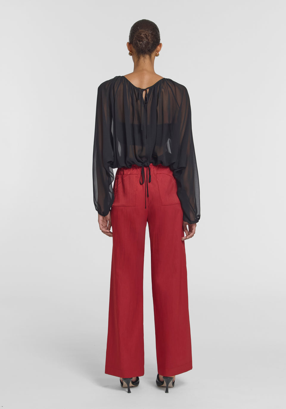 Viktoria and Woods Madden Pant  Scarlet