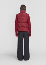 Load image into Gallery viewer, Viktoria and Woods Galactic Puffer Vest Sangria