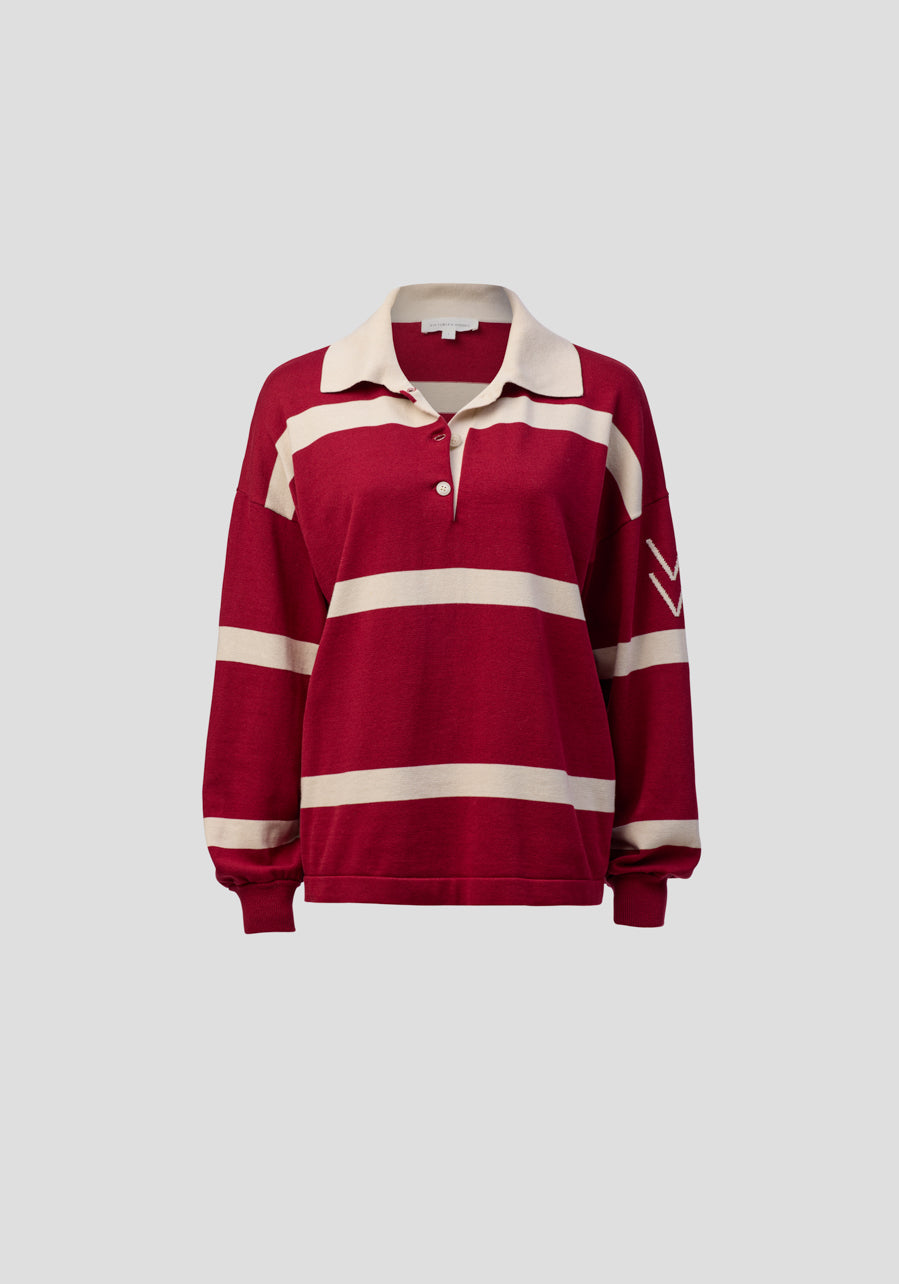 Viktoria and Woods Rival Polo Knit
