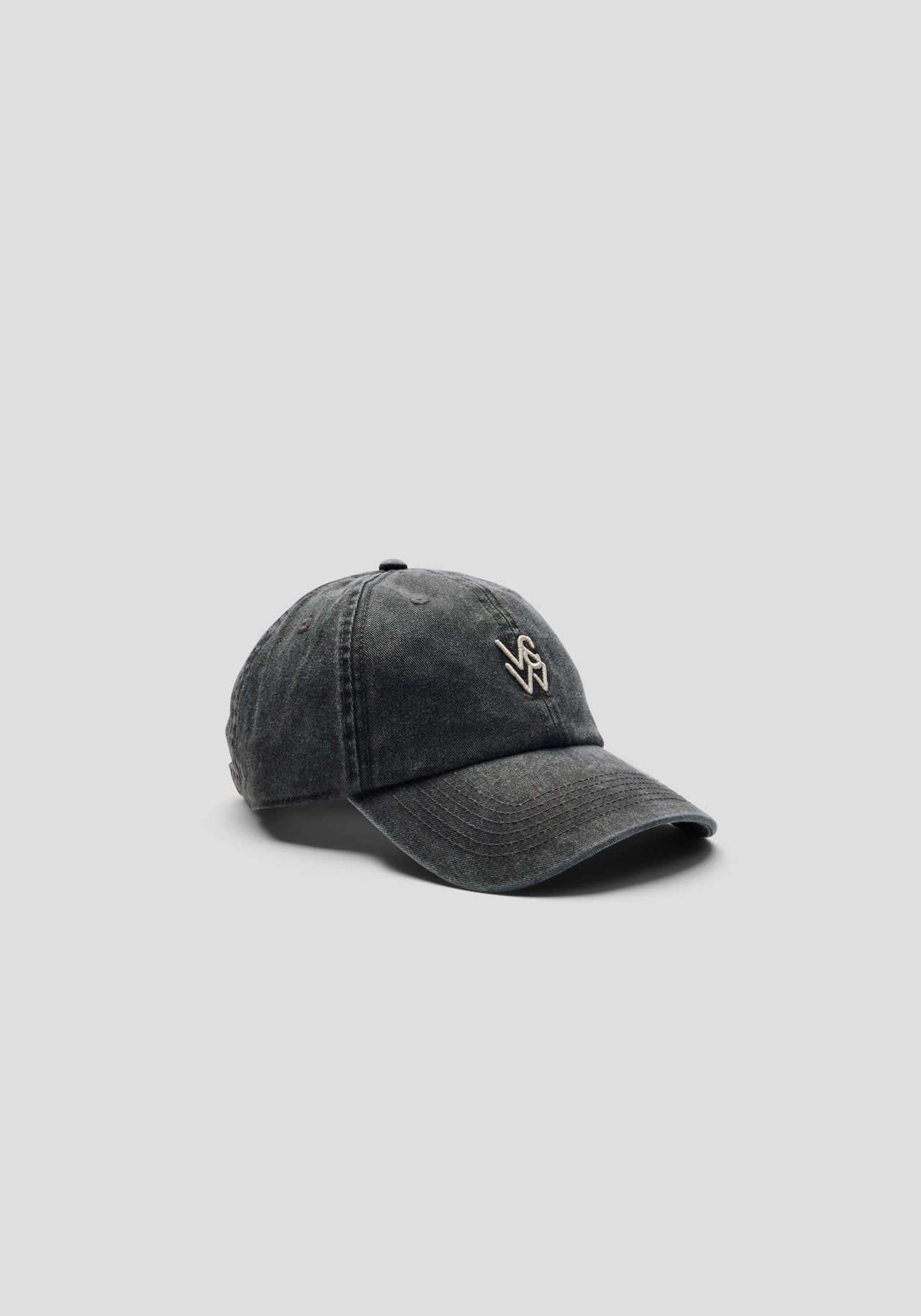 Viktoria and Woods Insignia Cap Grey Vintage Wash