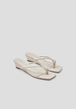 Load image into Gallery viewer, Viktoria and Woods Athens Wedge Ivory