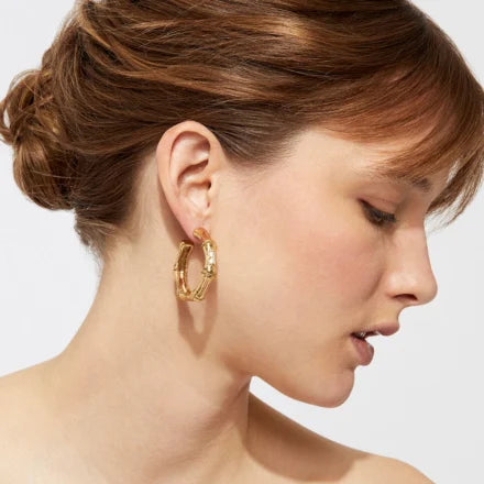 Gas Bijoux Bamboo Strass Earings