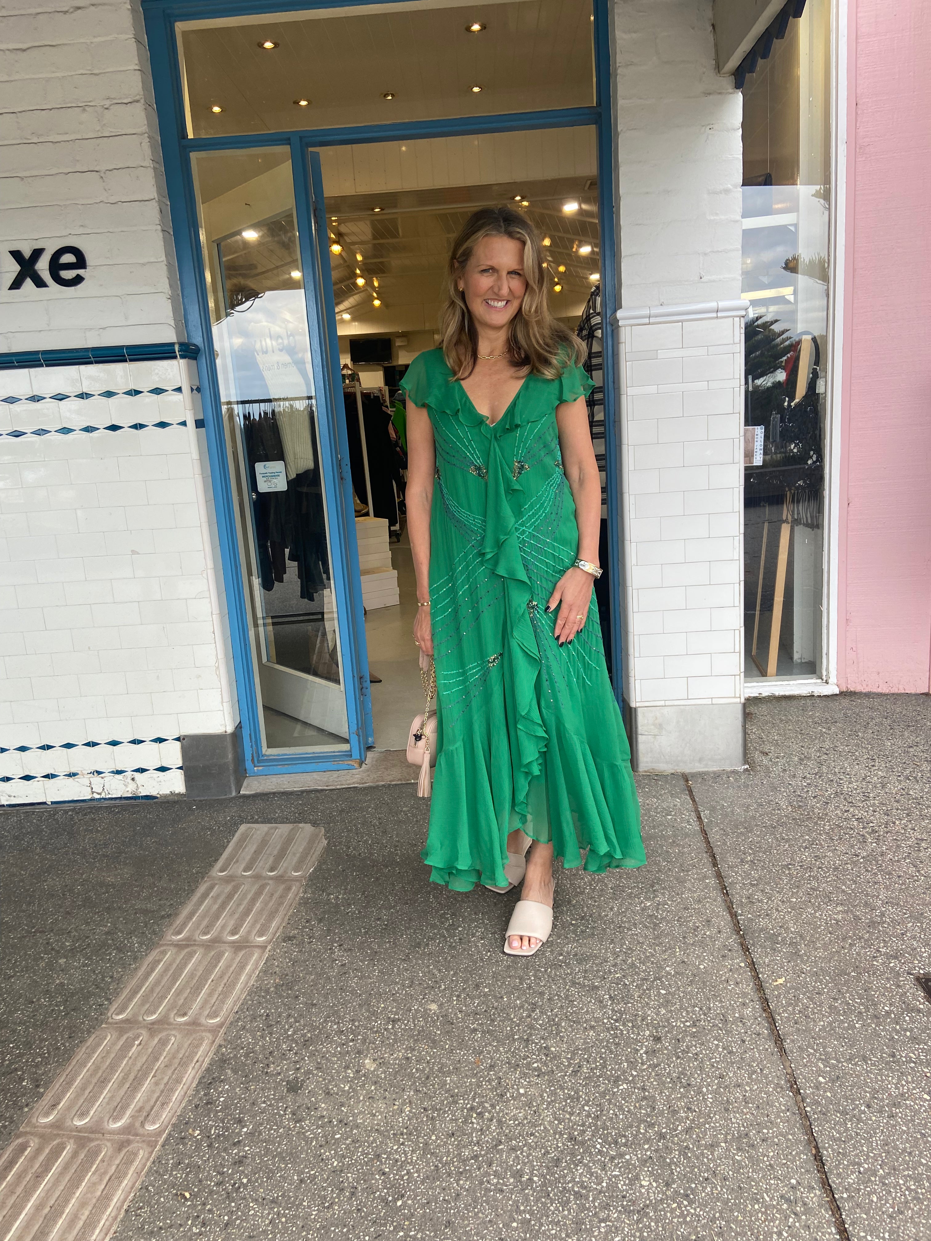 Mes Demoiselles Aida Dress Green