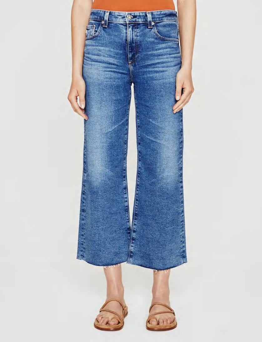 AG Saige Wide Leg Crop in Vp La Presad