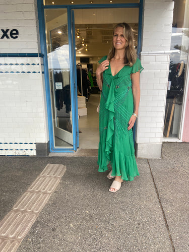 Mes Demoiselles Aida Dress Green