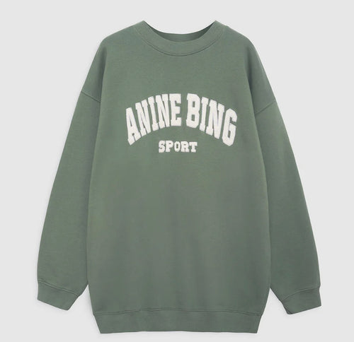 Anine Bing Tyler Sweatshirt Artichoke