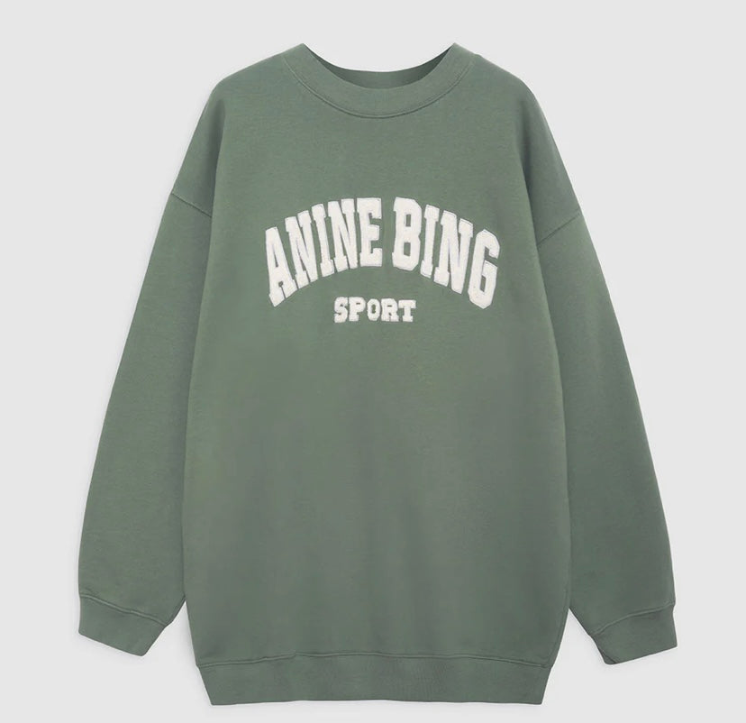 Anine Bing Tyler Sweatshirt Artichoke