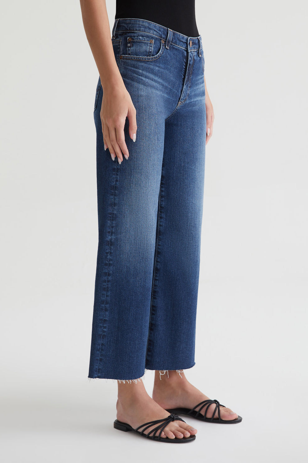 AG Saige Wide Leg Crop Enigma