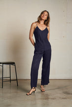 Load image into Gallery viewer, Perfect White Tee Linda Tencel Bias Cut Cami - Navy