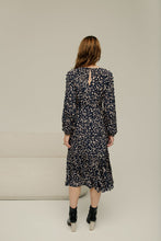 Load image into Gallery viewer, Lily and Lionel - Dress in Ocelot Midnight
