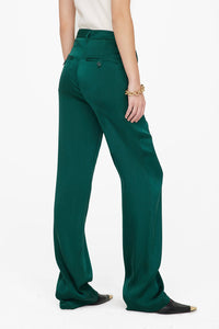 Anine Bing Classic Pant Emerald Green