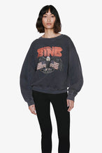 Load image into Gallery viewer, Anine Bing - Vintage Bing Sweatshirt Black
