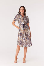 Load image into Gallery viewer, Cable - Lawson Linen Dress Retro Palm