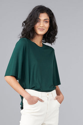 Ginger and Smart -  Believe Tee Bottle Green