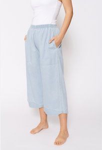 Alessandra - Lounge Pants in Pale Blue