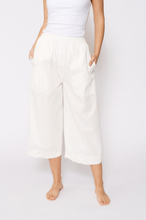 Load image into Gallery viewer, Alessandra - Lounge Pants in white Denim