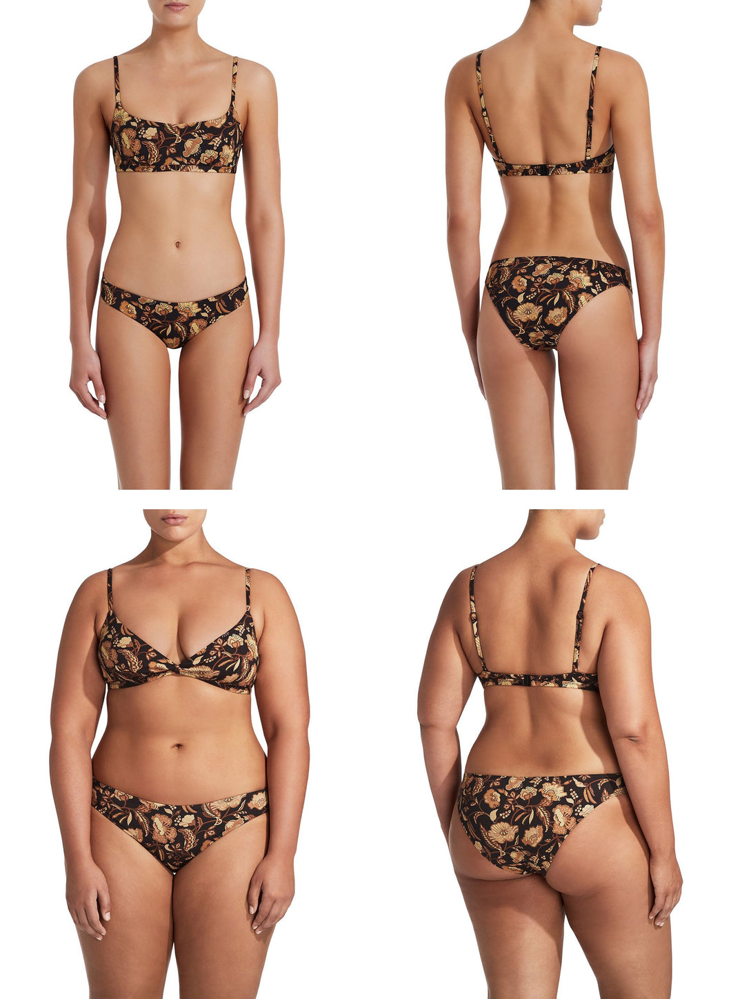 Matteau - Classic Brief in Ginger Hibiscus