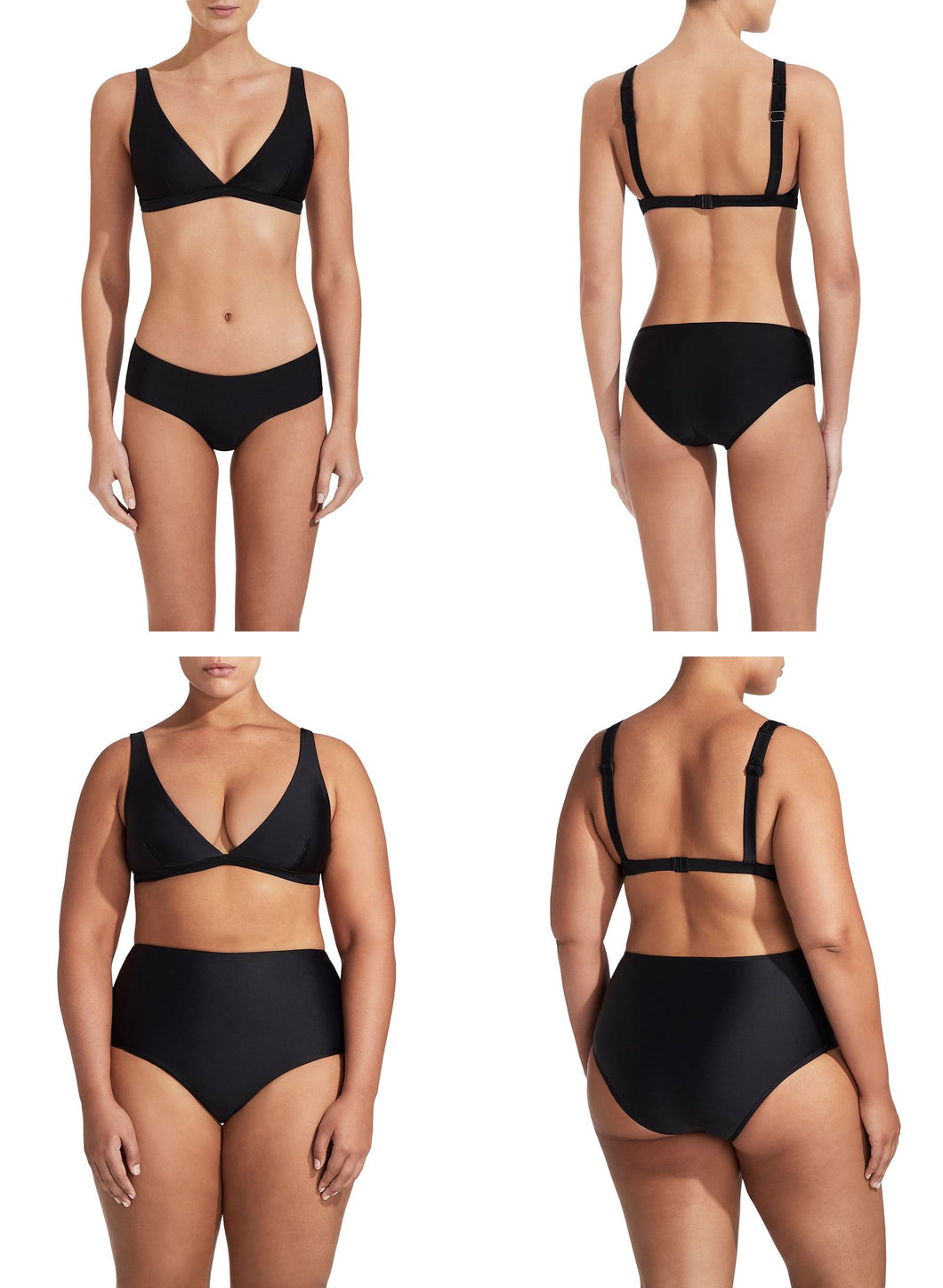 Matteau - Plunge Top in Black