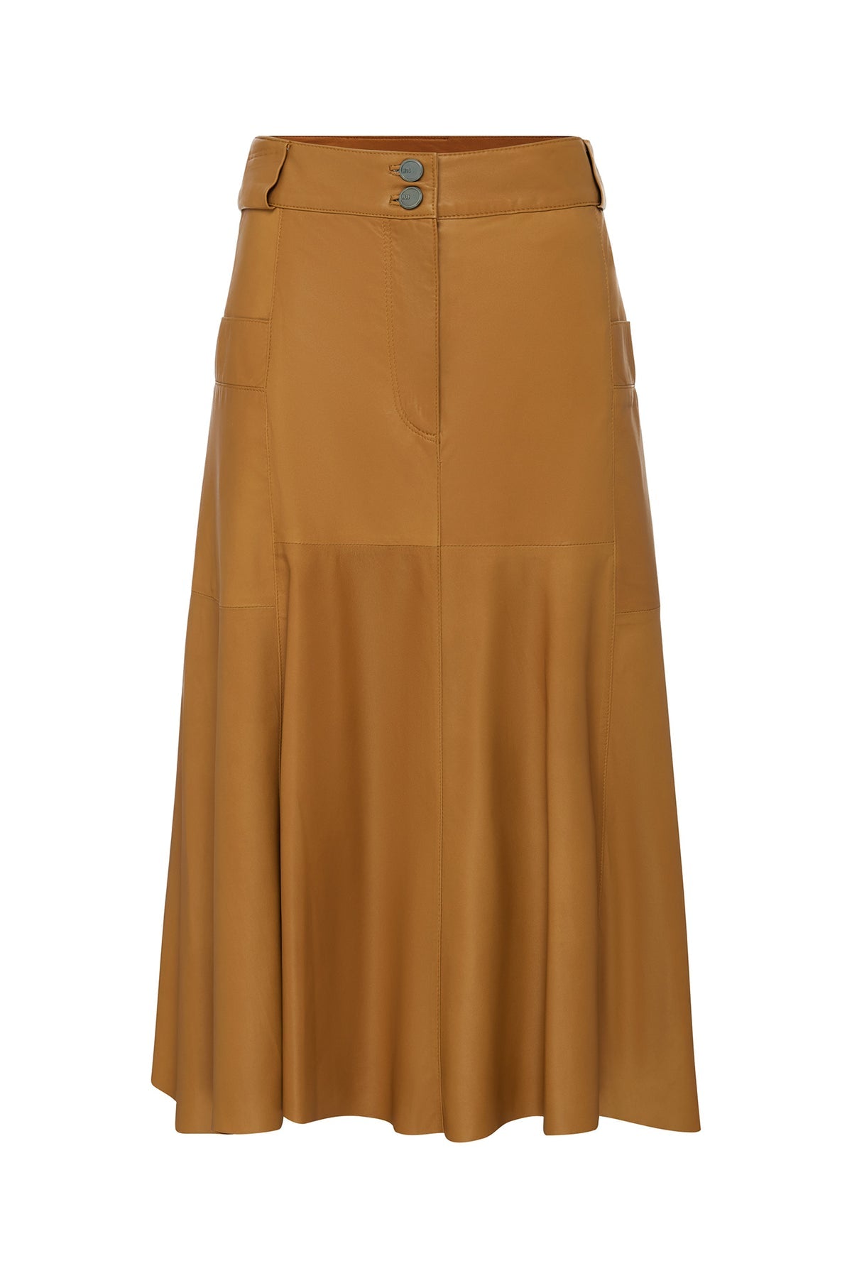 West 14th Hudson Skirt Camel